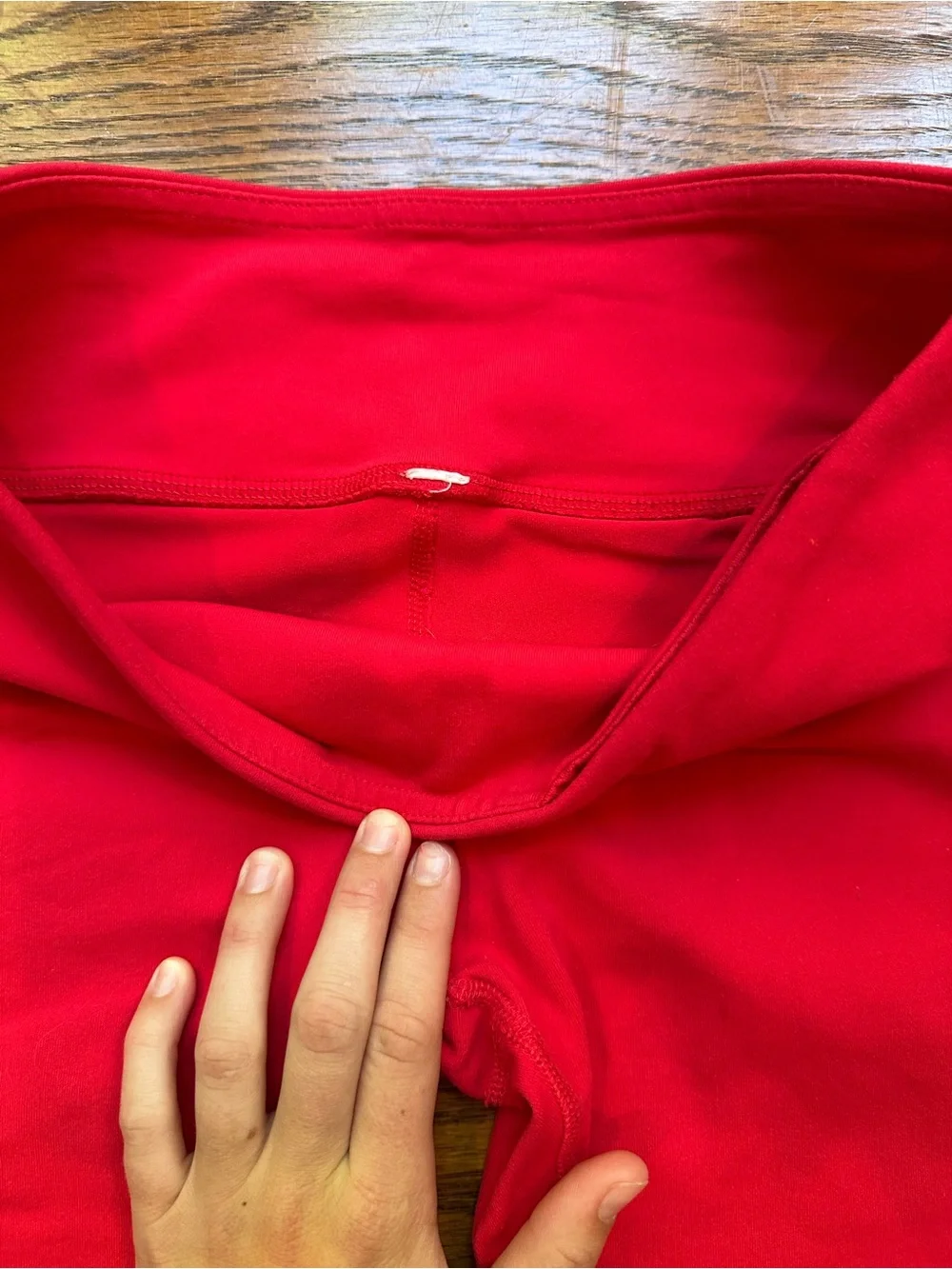Vintage Alo red workout capri size XS-S